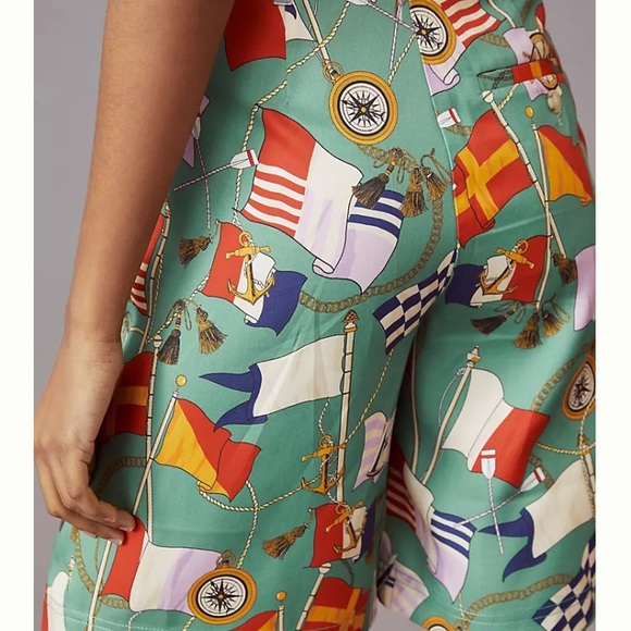 Anthropologie Maeve Printed Bermuda Shorts NWT - Picture 4 of 7